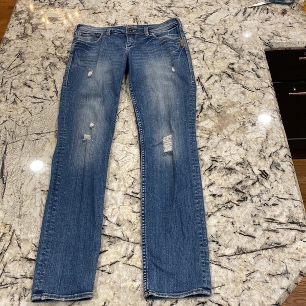 Silver‎ Jean Audrey- women’s size 28 - Picture 8 of 9